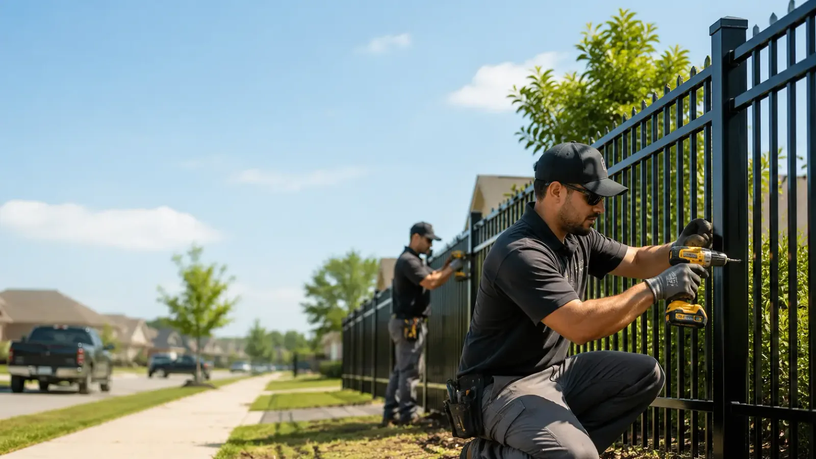 Metal Fence Installation in Nineveh, PA